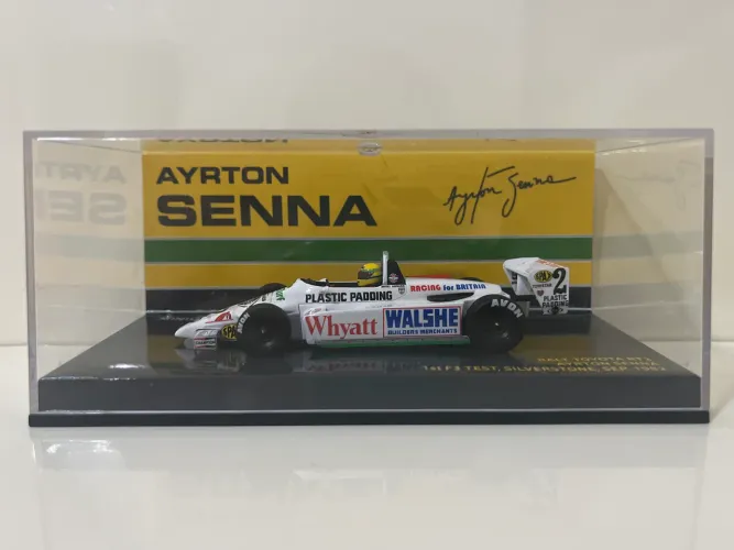 Ayrton Senna 1:43 F1 Minichamps Ralt Toyota RT3 1982