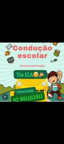 CONDUÇÃO ESCOLAR/TIA IZA