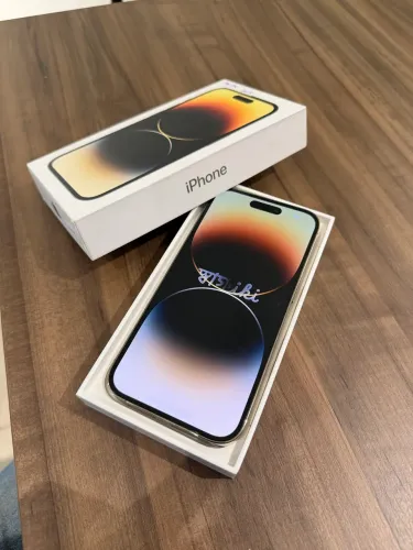 iPhone 14 Pro Gold 256Gb Impecável 