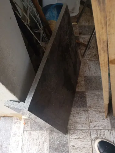 pedra de granito prateleira 59x53 