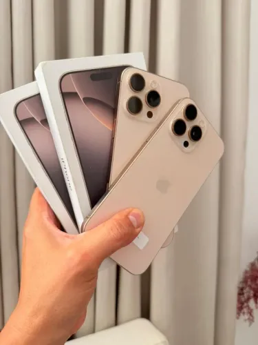 iphone 16 pro Max 256Gb desert seminovo