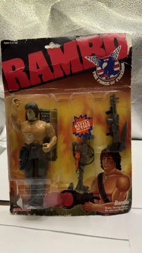Boneco do Rambo - Original na cartela 