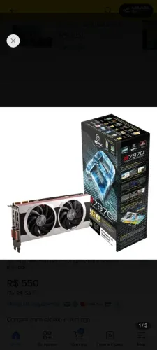 Xfx Amd Radeon Hd 7970 3gb Gddr5 384-bit (Usado)