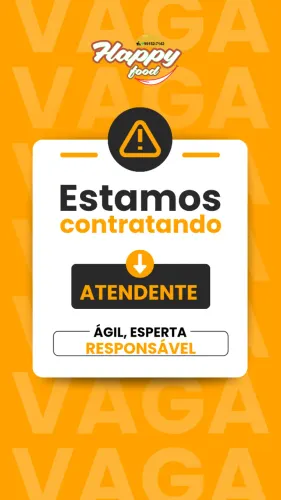 Vaga atendente 