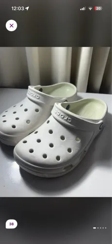 Crocs confort branca 38