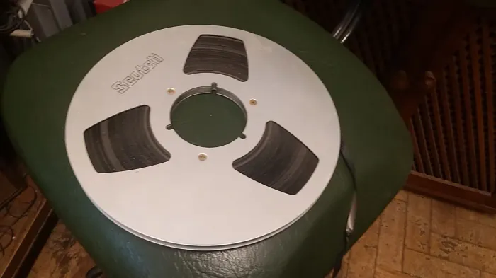 Para GRAVADOR de Rolo:Carretel Alumínio 7" e 10.5" Rolo SCOTCH. LEIA!!