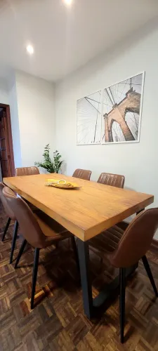 MESA EM PEROBA ROSA - PEÇA ÚNICA <br>Transforme sua