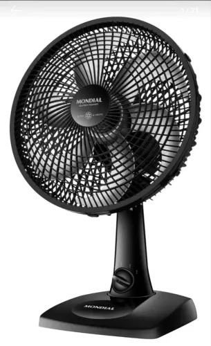 ? Ventilador Mundial + Ventilador de Pé Grande - Pouco Uso!
