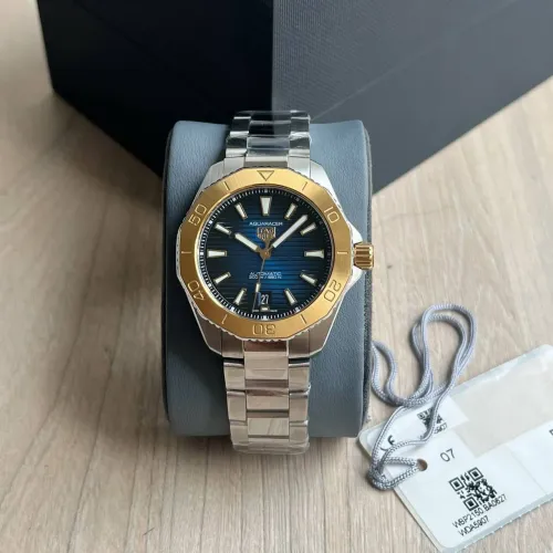 Relógio Tag Hauer aquaracer Misto Azul- Eta Super C