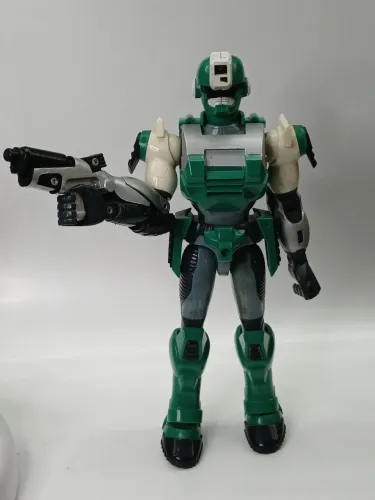 Figura Articulada Cybercops Unidade Marte com Cyber Weapon - Takara