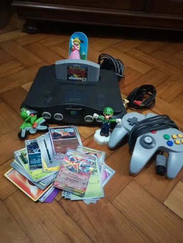 Nintendo 64 + brindes