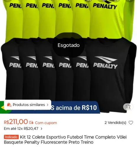 Colete pênalti 