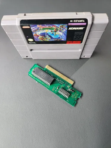 TMNT IV: Turtles in Time SNES 100% Original Konami