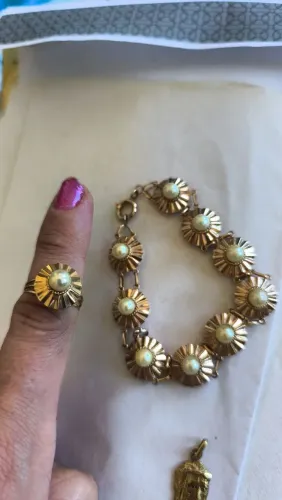 Vendo conjunto em ouro