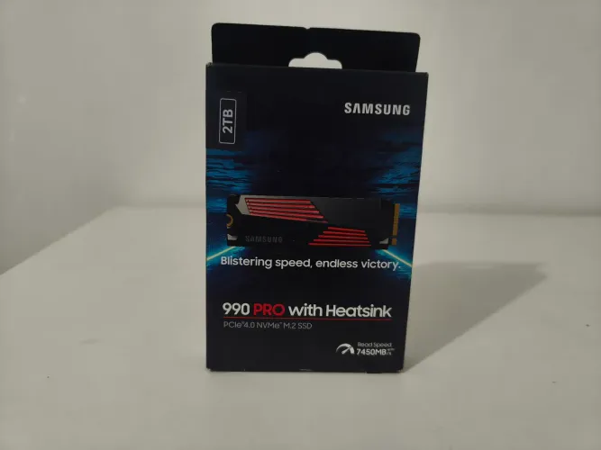 (Novo Lacrado) SSD NVME 2TB Samsung 990 PRO Heatsink Dissipador PS5 e PC