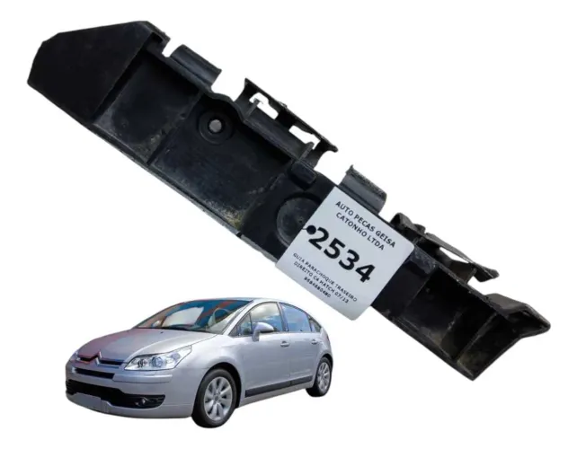 Guia Parachoque Traseiro Direito C4 Hatch 2007 A 2013 v