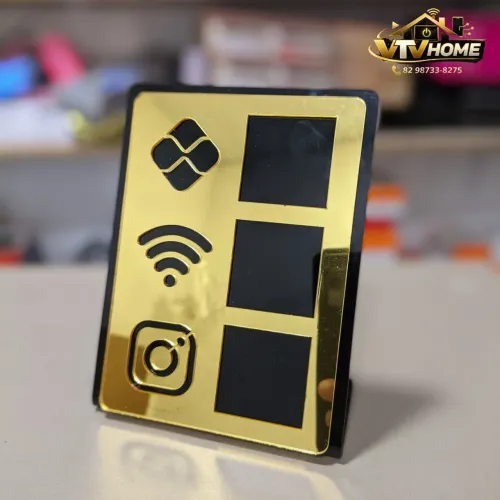 Placa Acrílico Para Loja + Entrega Grátis 