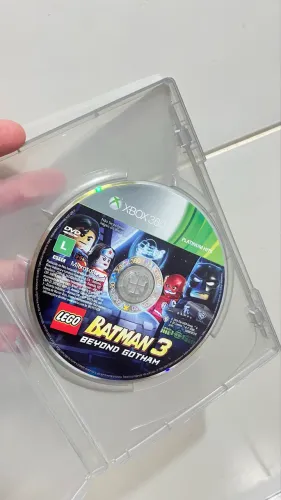 Jogo Xbox 360 original Lego batmam (só cd)