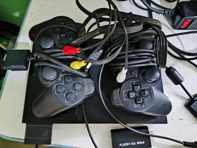 PS2 Completo + 2 Controles + Memory Card + HDMI + Cabos