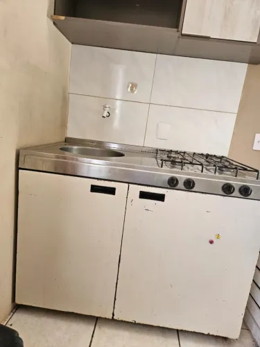 COZINHA COMPACTA COMPLETA FUNCIONANDO | Pia + Geladeira + Fogão 4 Bocas
