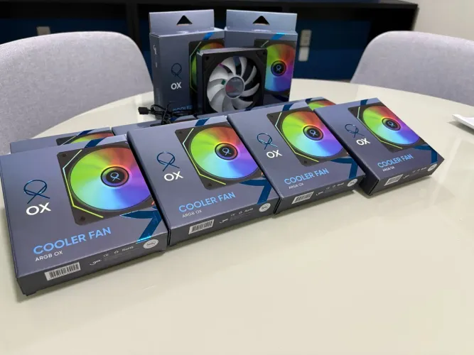 Cooler Fan Gamer ARGB OX novo lacrado 