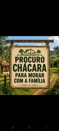 CHÁCARA PARA MORAR