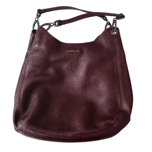 Bolsa Corello Vinho Couro Sintético Ombro Original Feminina