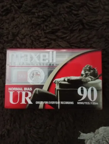 Fita K7 MAXELL UR 90 MIN.