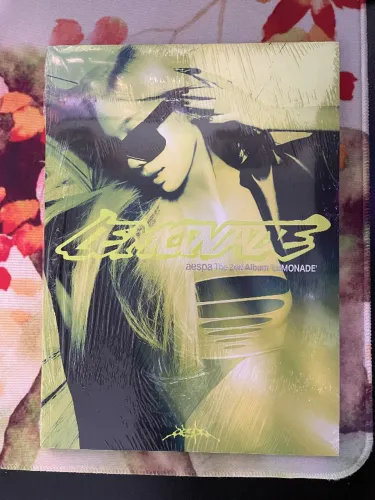 aespa LEMONADE ACID Version WINTER álbum kpop NOVO E LACRADO