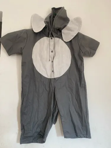 Roupa Halloween ratinho TAM 6-8 anos 