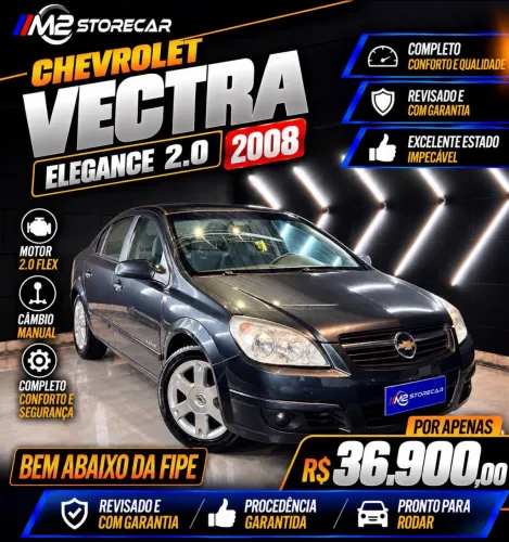 Chevrolet Vectra Elegan. 2.0 MPFI 8V Flexpower MEC 2008