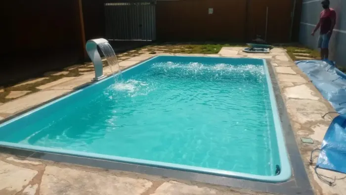 Liquidação de Piscinas de Fibra 5Metros Completa