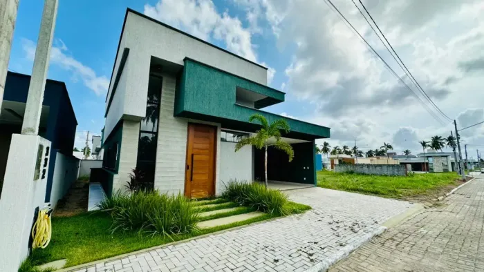 Cajupiranga Condomínio Clube, casa térrea com três suítes - 150 m2 - R$680.000,00 - 84 9.9