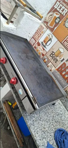 Chapa a gás 80cm