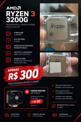 Processador Ryzen 3 3200g
