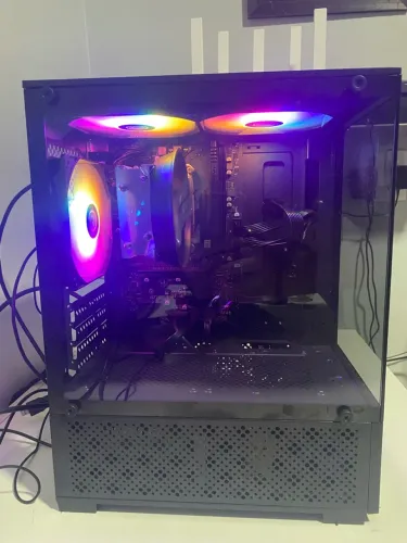 PC COMPLETO - RYZEN 5 3400G + MONITOR 24" 75Hz