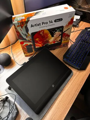 XPPen Artist Pro 14 (Gen 2) Mesa Digitalizadora Com Tela (Preta)