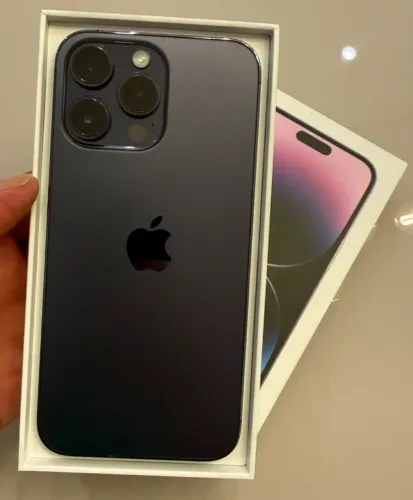 iPhone 14 Pro Max Roxo muito conservado (leia a descrição)
