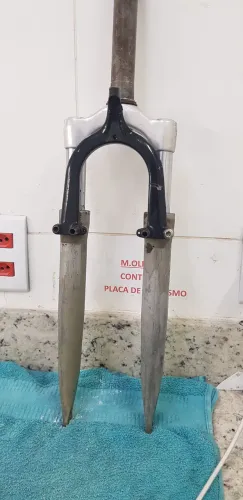 suspensão aro 26 rock shox alumínio 
