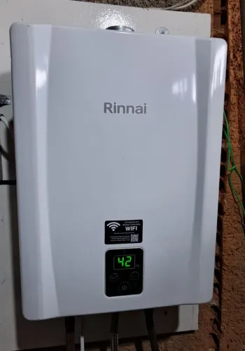 Aquecedor a gás Digital Rinnai 