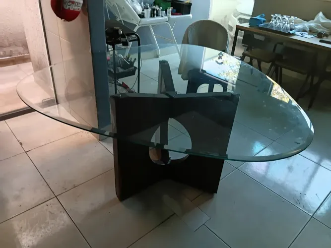 Mesa de vidro