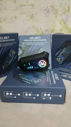 Intercomunicador V10 fone para capacete