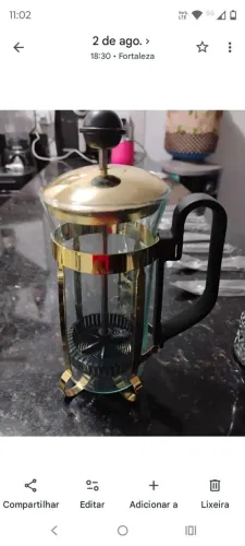 Cafeteira prensa francesa 