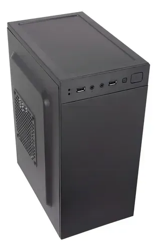 Gabinete Office Bluecase Preto BG2317GCASE