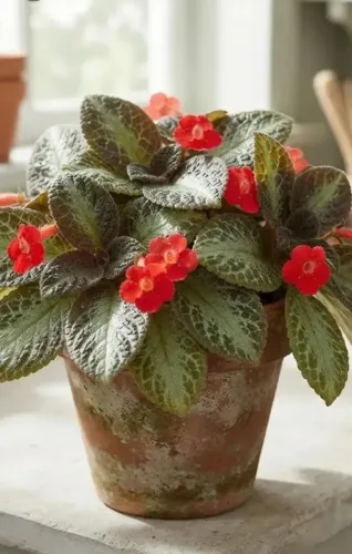 Duas Mudas da Planta Tapete de Rainha Vermelha