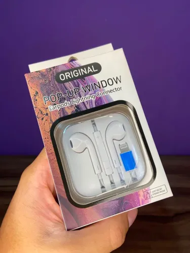 Fone de ouvido com fio para iPhone - entrega grátis
