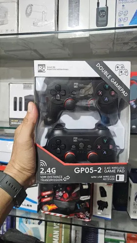 Kit 2 controles sem fio wireless 2.4g R8 