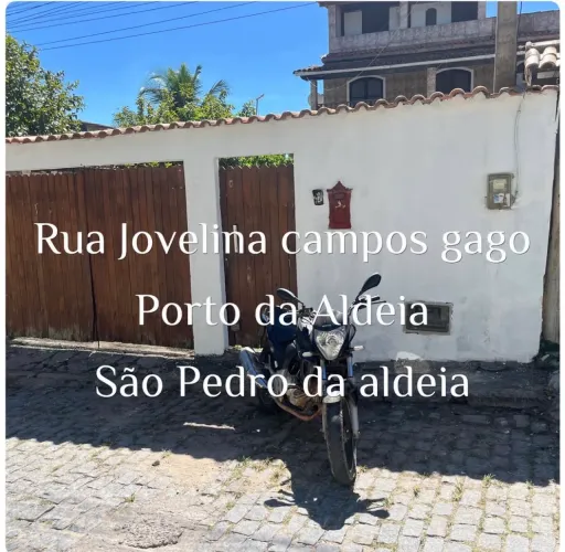 Casa na praia da pitoria,rua Jovelina campos