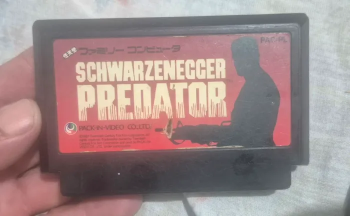 Predador nes nintendinho original japones