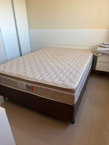 cama box casal (colchão+box)